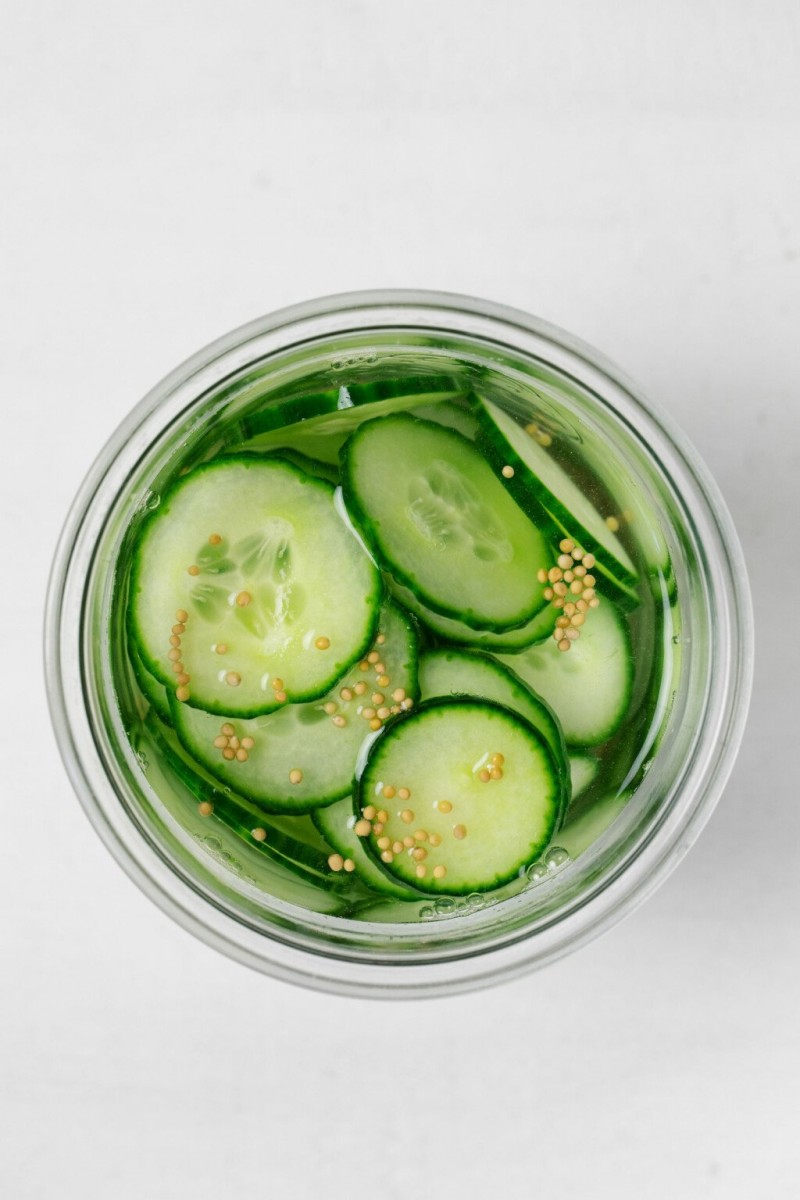 20230731_64c781c73e415 Quick Pickled Cucumber Slices