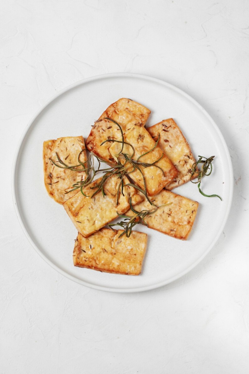 20240320_65fa9fe7a6c6f Lemon Marinated Baked Tofu Slices